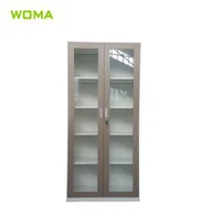 Armoire En Acier Avec Porte En Verre